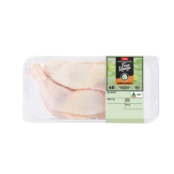 Coles RSPCA Approved Free Range Chicken Maryland | approx. 800g