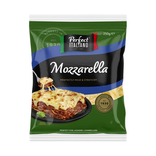 Perfect Italiano Shredded Mozzarella | 250g