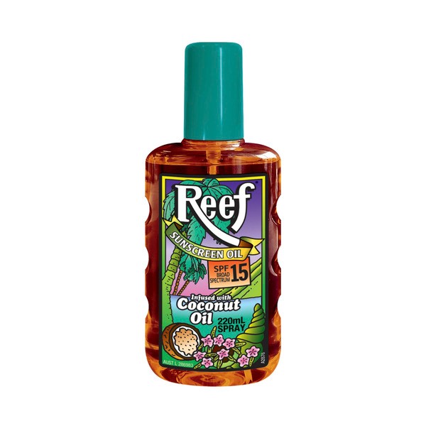 Reef SPF 15 Coconut Oil Spray | 220mL