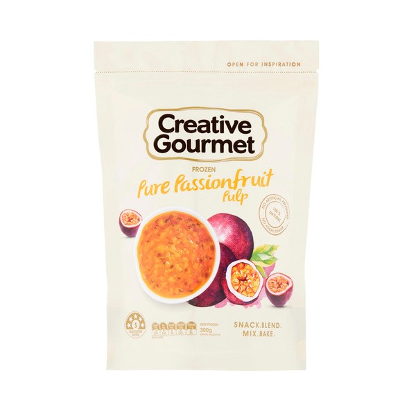 Creative Gourmet Frozen Passionfruit Pulp | 300g