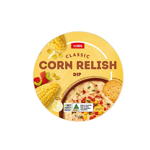 Coles Corn Relish Dip | 200g