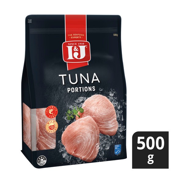 I&J The Finest Frozen Tuna Portions | 500g