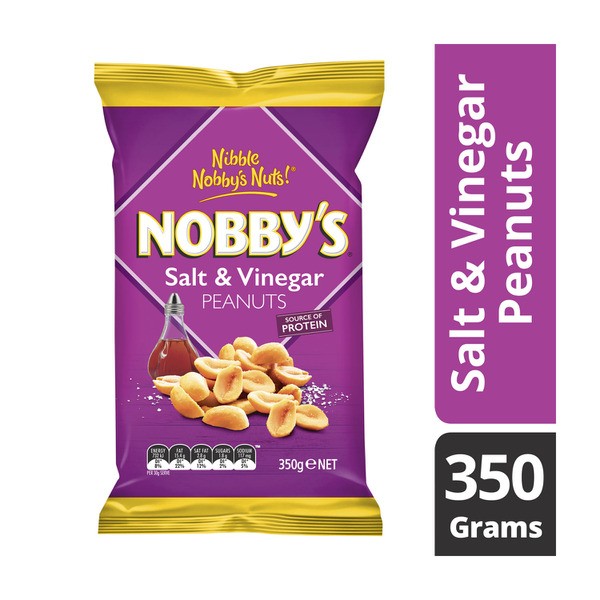 Nobby's Salt And Vinegar Peanuts | 350g
