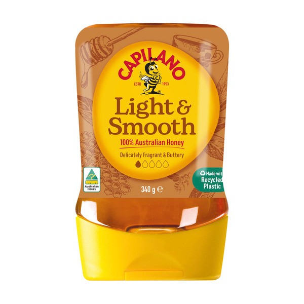 Capilano Light & Smooth Honey Upside Down | 340g