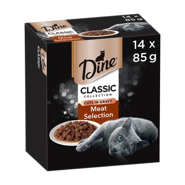 Dine Daily Cat Food Meat Selection 14X85g | 14 pack