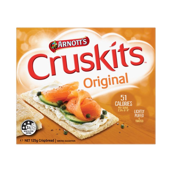 Arnott's Cruskits Original Crispbread | 125g