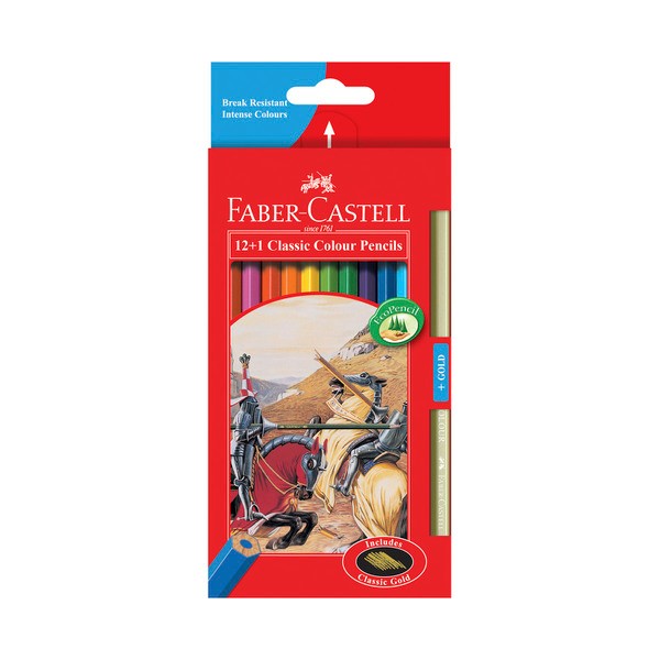 Faber Castell Classic Colouring Pencils | 12 pack