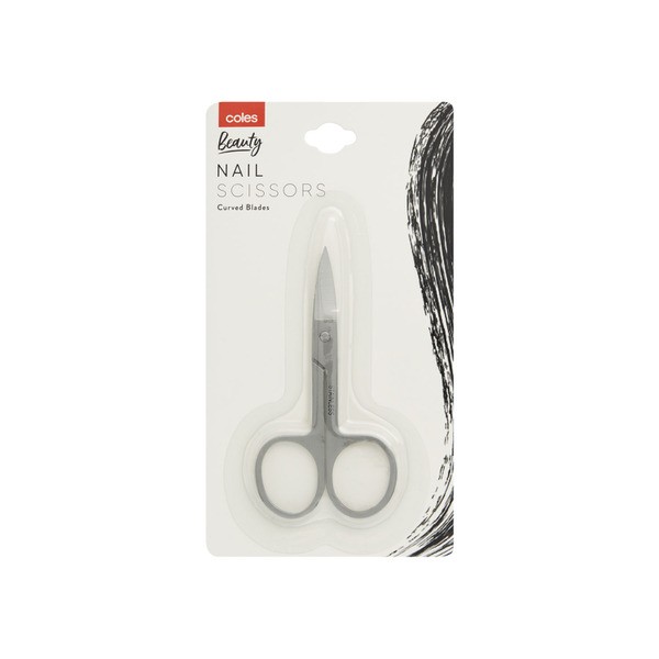 Coles Curved Nail Scissors | 1 pack