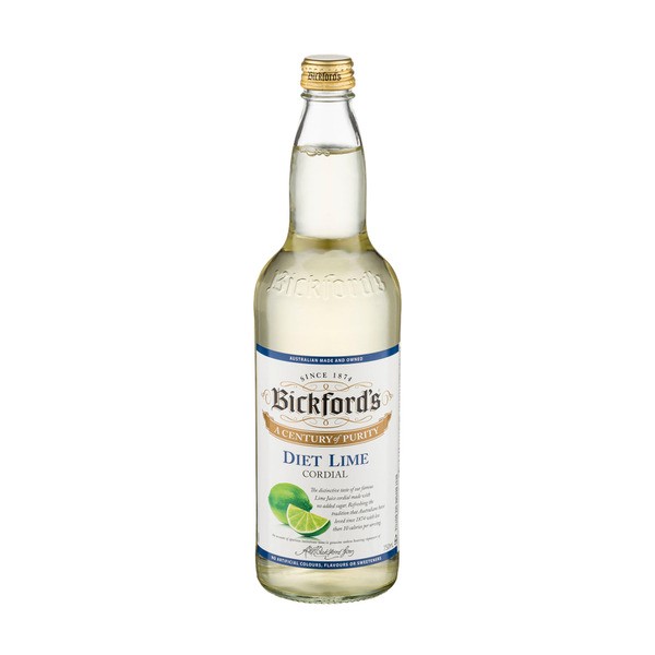 Bickford's Diet Lime Cordial | 750mL