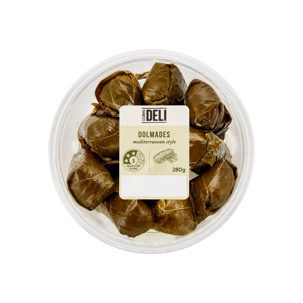 Coles Dolmades Large Round 12 Pack | 280g