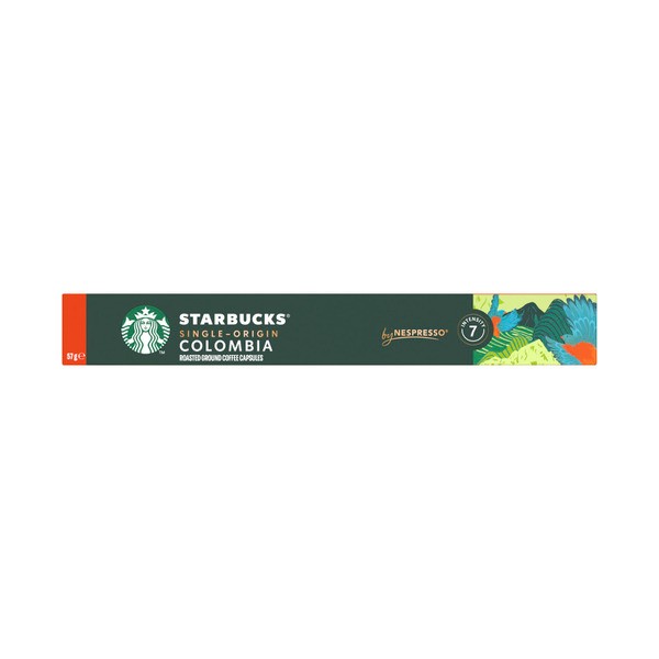Starbucks By Nespresso Single Origin Coffee Colombia Capsules | 10 pack