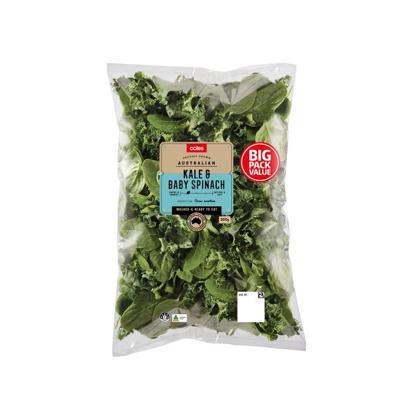 Coles Spinach And Kale | 300g