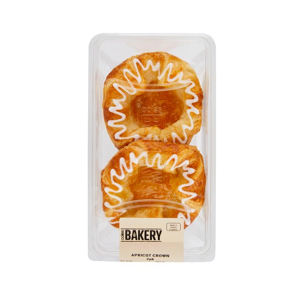 Coles Bakery Apricot Crown | 2 pack