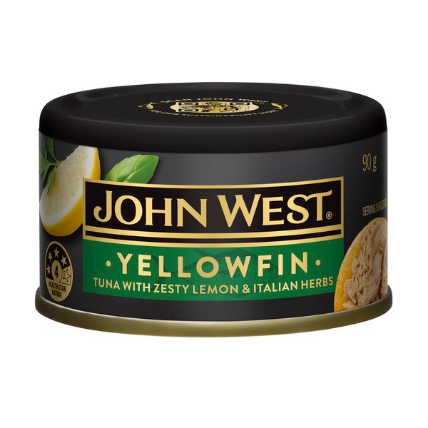 John West Zesty Lemon & Italian Herbs Deli Tuna | 90g