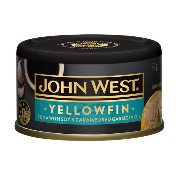 John West Soy & Caramelised Garlic In Oil Deli Tuna | 90g