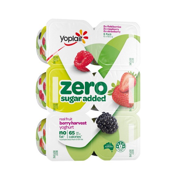 Yoplait Zero Berry Harvest Yoghurt 6x160g | 960g