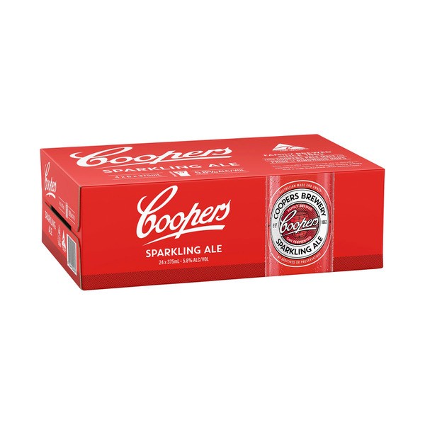 Coopers Sparkling Ale Can 375mL | 24 Pack