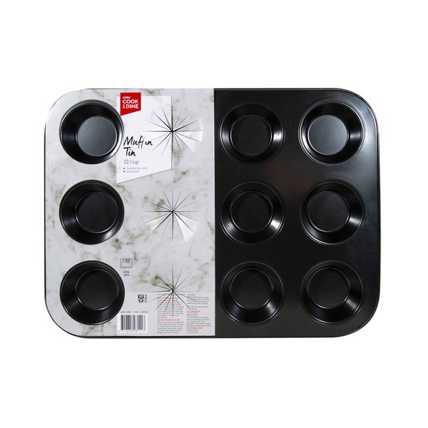 Coles 12 Cup Muffin Tin | 1 each