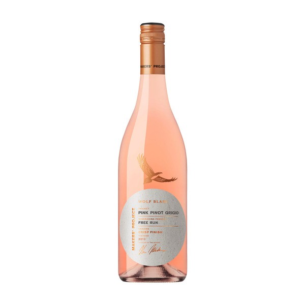 Wolf Blass Makers Project Pink Pinot Grigio 750mL | 1 Each