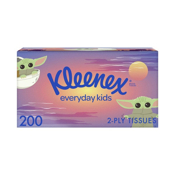 Kleenex Everyday 2 Ply Kids Facial Tissues | 200 pack