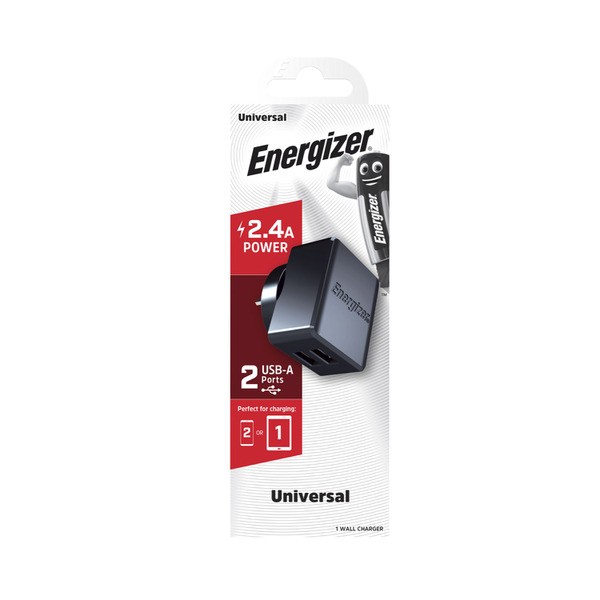 Energizer Universal 2 USB Wall Charger | 1 Pack