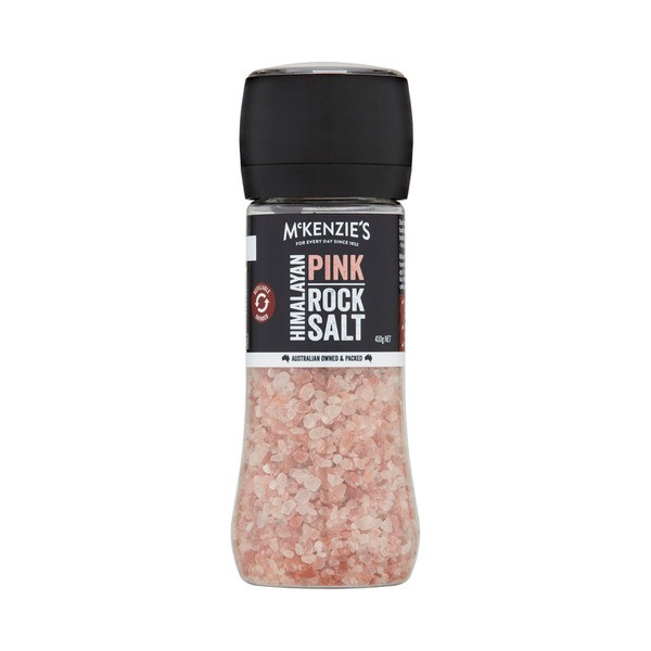 McKenzie's Pink Rock Salt Grinder | 410g