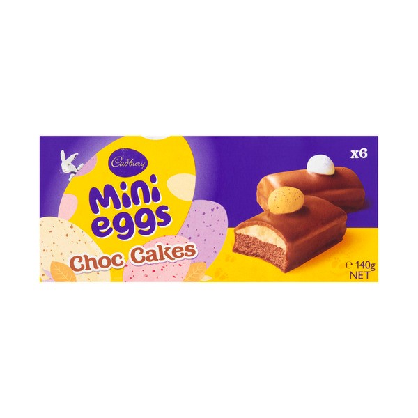 Cadbury Mini Egg Cake 6 Pack | 115g