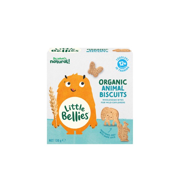 Little Bellies Animal Biscuits | 130g