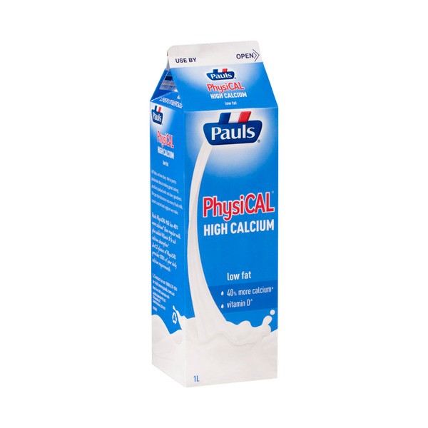 Pauls Physical High Calcium Reduced Fat Milk Carton | 1L