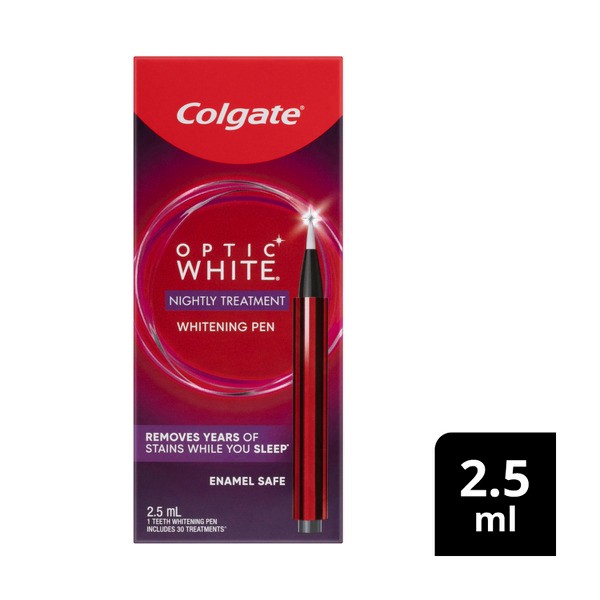 Colgate Optic White Pro Series Teeth Whitening Treatment Pen With 3% Hydrogen Peroxide | 2.5mL