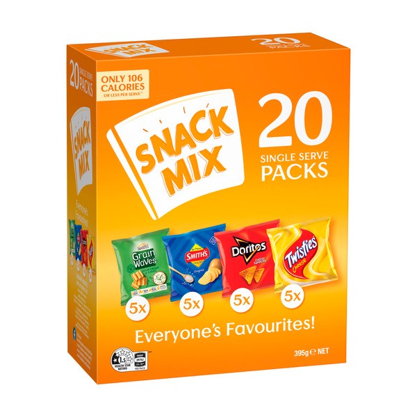 Smiths Snack Mix Variety Multipack 20 Pack | 395g