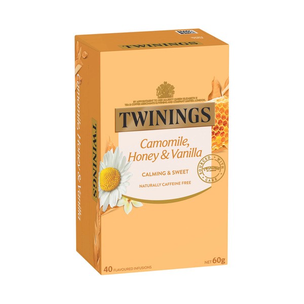 Twining's Camomile Honey & Vanilla Infusions Tea Bags | 40 pack