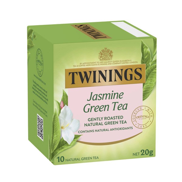 Twining's Green Tea & Jasmine Tea Bags | 10 pack