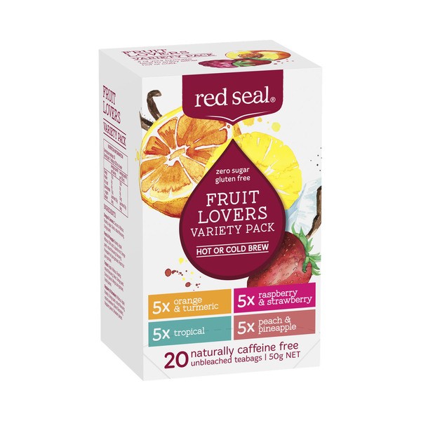 Red Seal Variety Pack Hot Or Cold Brew Tea | 20 pack