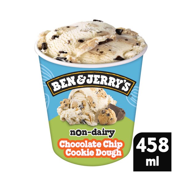 Ben & Jerry's Non Dairy Choc Chip Cookie Dough | 458mL