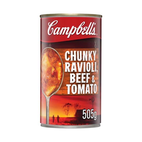 Campbell's Chunky Soup Can Ravioli Beef Tomato | 505g