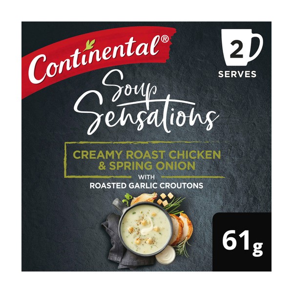 Continental Sensation Creamy Roast Chicken Spring Onion Soup Serves 2 | 61g