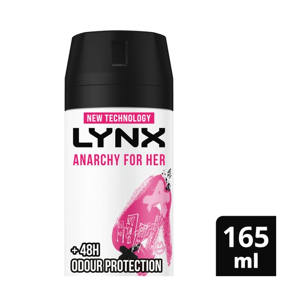 Lynx Women Aerosol Anarchy Deodorant | 165mL