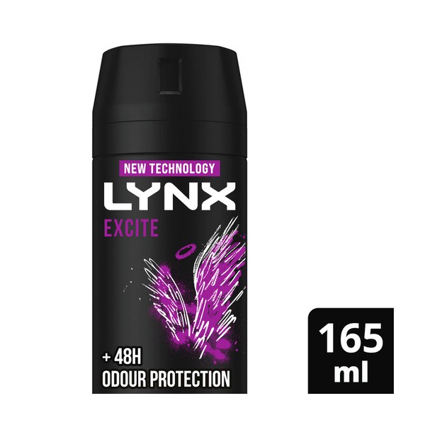 Lynx Aerosol Excite Deodorant | 165mL