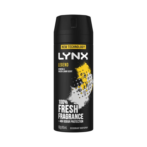 Lynx Aerosol Legend Deodorant | 165mL