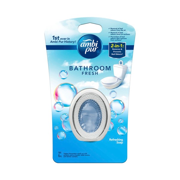 Ambi Pur Bathroom Fresh Air Freshener Refreshing Soap | 6mL