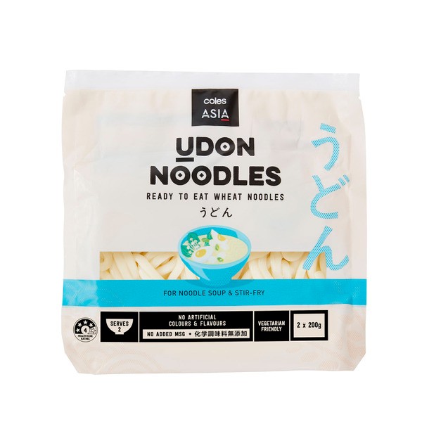 Coles Asia Udon Noodles | 400g