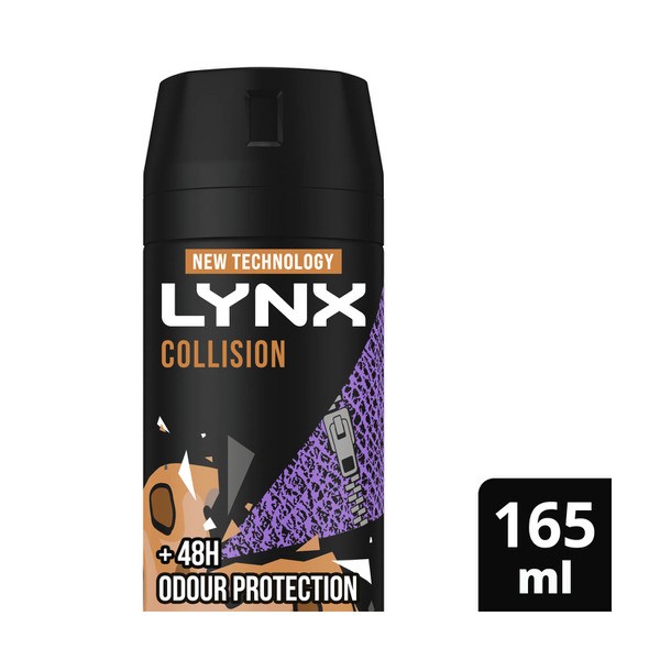 Lynx Collision Leather Cookies Aerosol Deodorant | 165mL