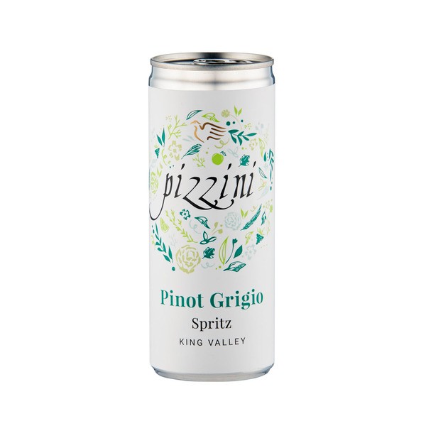 Pizzini Pinot Grigio Spritz Can NV 250mL | 1 Each