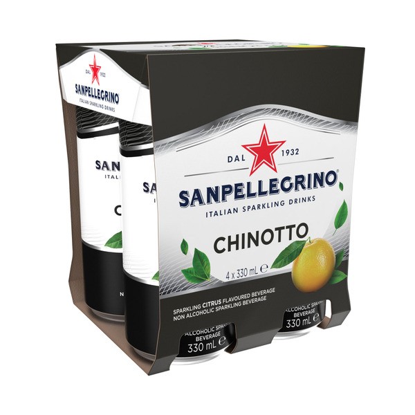 Sanpellegrino Chinotto Drink Cans | 4 pack