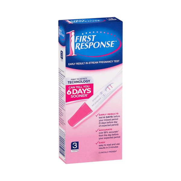 First Response Pregnancy Test Instream | 3 pack