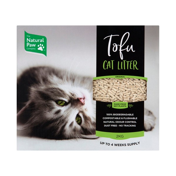 The Natural Paw Company Tofu Cat Litter | 2kg