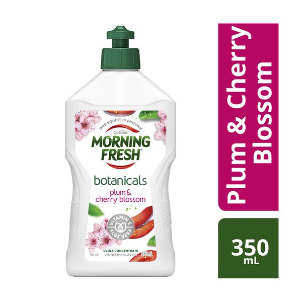 Morning Fresh Botanicals Plum & Cherry Blossom Dishwashing Liquid | 350mL