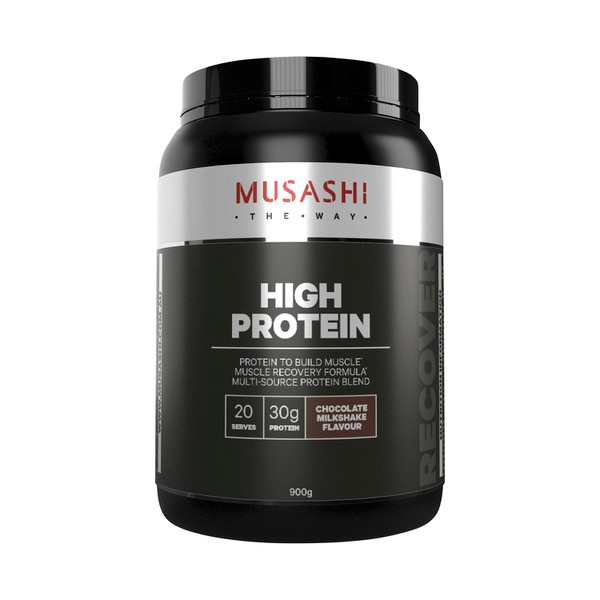 Musashi P30 High Protein Powder Chocolate Milkshake | 900g