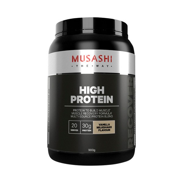 Musashi P30 High Protein Powder Vanilla Milkshake | 900g